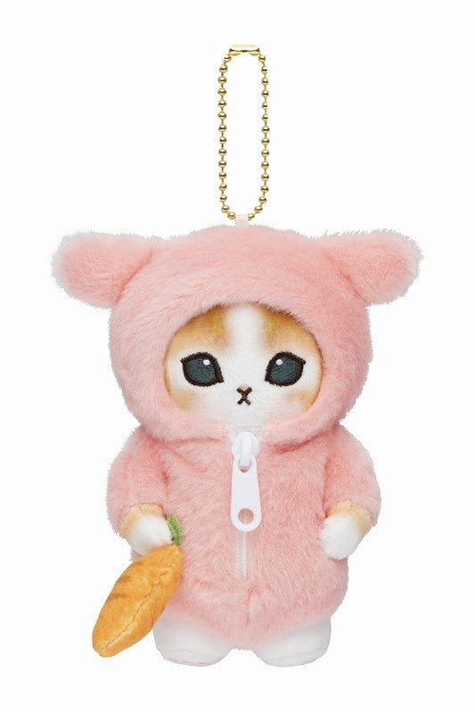 Mofusand Costume Mascot Holder - Cat / Rabbit Pajamas - Mu Shop