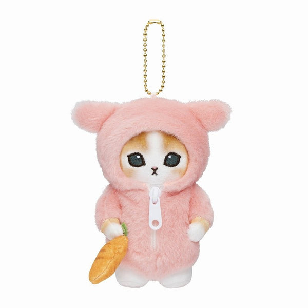 Mofusand Costume Mascot Holder - Cat / Rabbit Pajamas - Mu Shop