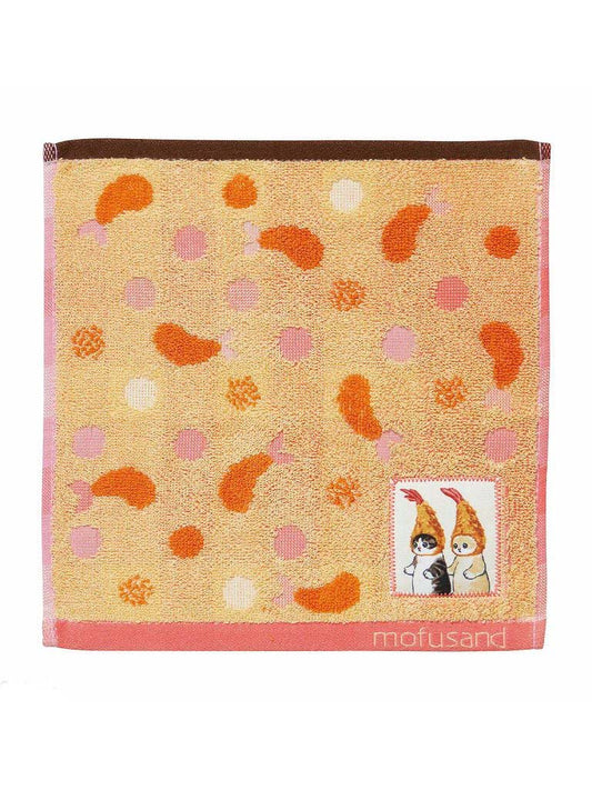 Mofusand Ebi Cat Dot Handkerchief Towel