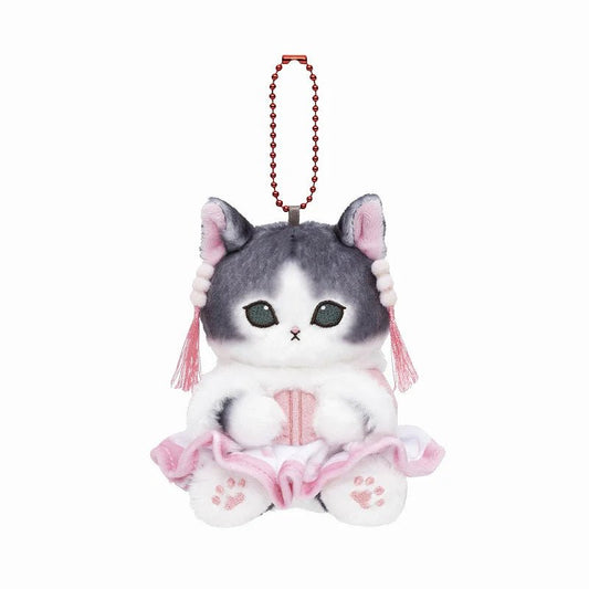 Mofusand Mascot Holder - Hanfu Style Clothing (Pink) - Mu Shop