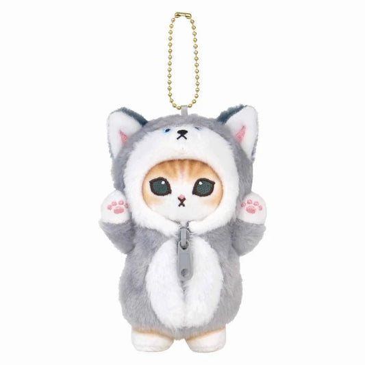 Mofusand Mascot Holder - Wolf Cat - Mu Shop