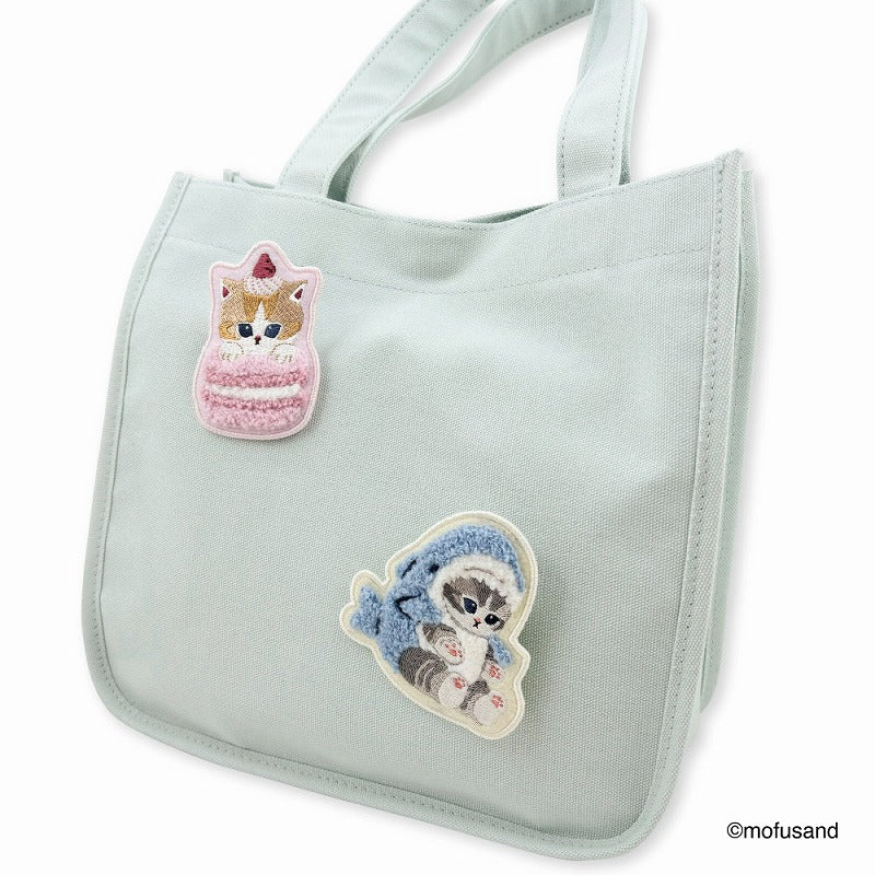 Mofusand Pastel Macaron Meow Badge - Mu Shop