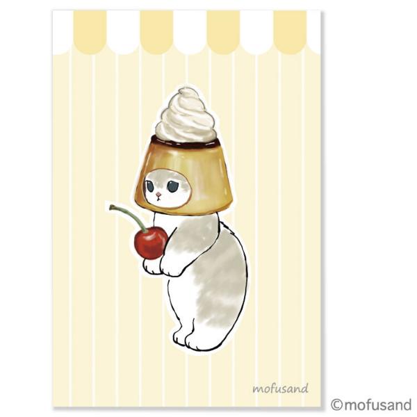 Mofusand Pudding Pattern Postcard - Mu Shop