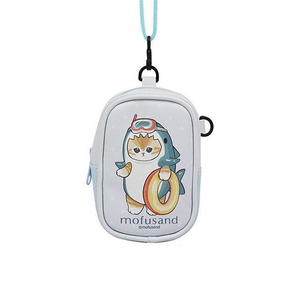 Mofusand Shark Swimmer Mini Pouch - Mu Shop