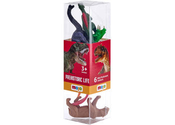 Mini Dinosaur Figure Tube – 6 Pieces (Assorted)