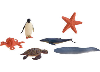 Additional view of Mini Sea Life Figure Tube – 6 Pieces (Assorted)
