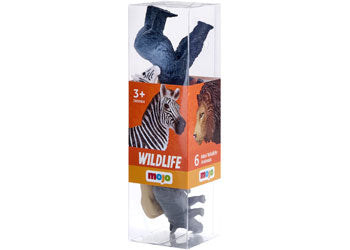 Mini Wildlife Figure Tube – 6 Pieces (Assorted)