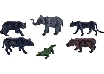 Additional view of Mini Wildlife Figure Tube – 6 Pieces (Assorted)