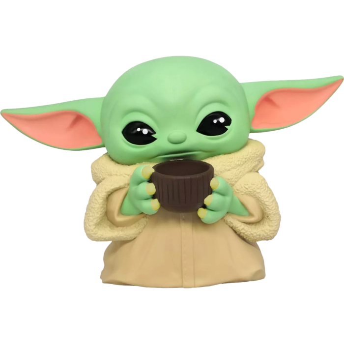 The Child (Grogu) with Soup PVC Money Bank 18cm