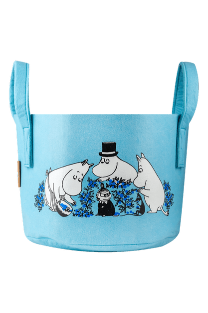 Moomin Blueberries Basket 17L - Mu Shop