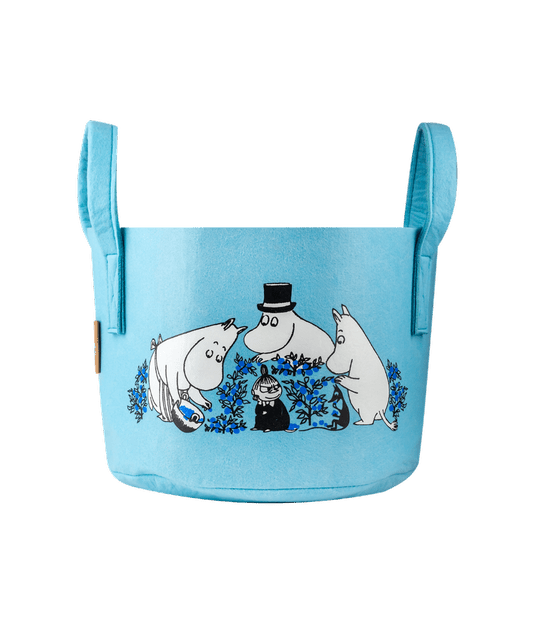 Moomin Blueberries Basket 17L - Mu Shop