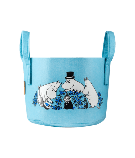 Moomin Blueberries Basket 17L - Mu Shop