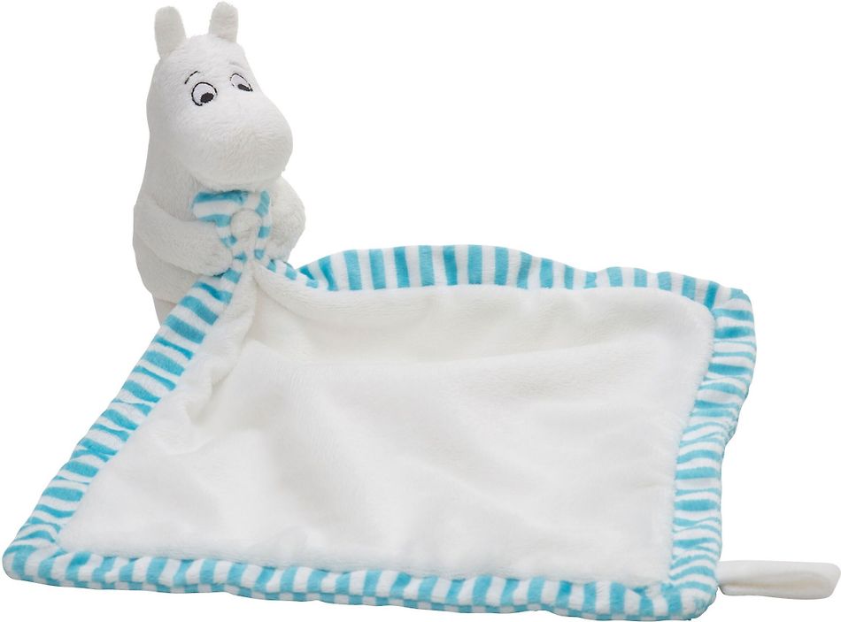 Moomin Cuddle Blanket – Soft Blue - Mu Shop