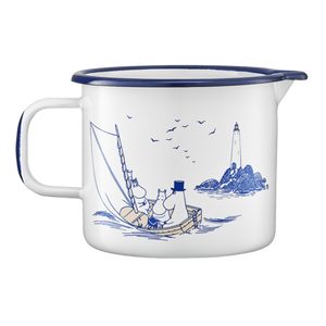 MOOMIN ENAMEL JUG SAILORS 1,3L - Mu Shop