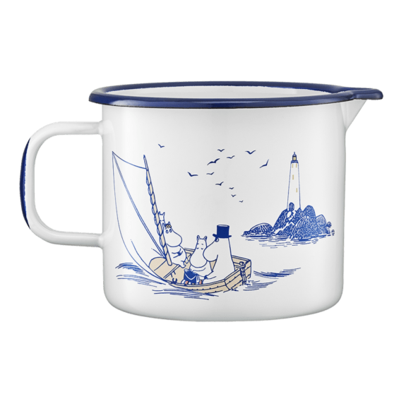 MOOMIN ENAMEL JUG SAILORS 1,3L - Mu Shop