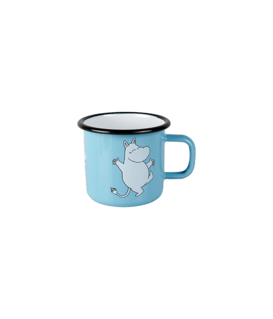 MOOMIN ENAMEL MUG RETRO MOOMIN 2,5DL - Mu Shop