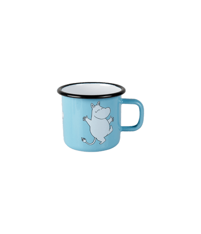 MOOMIN ENAMEL MUG RETRO MOOMIN 2,5DL - Mu Shop