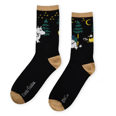 Moomin Evening Adventure Men's Socks - Mu Shop