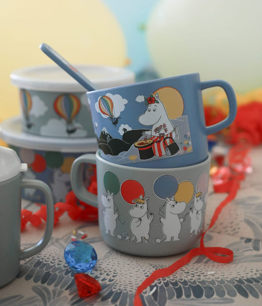 Moomin Festivities, Mug with Handle, Balloon Design - Mu Shop