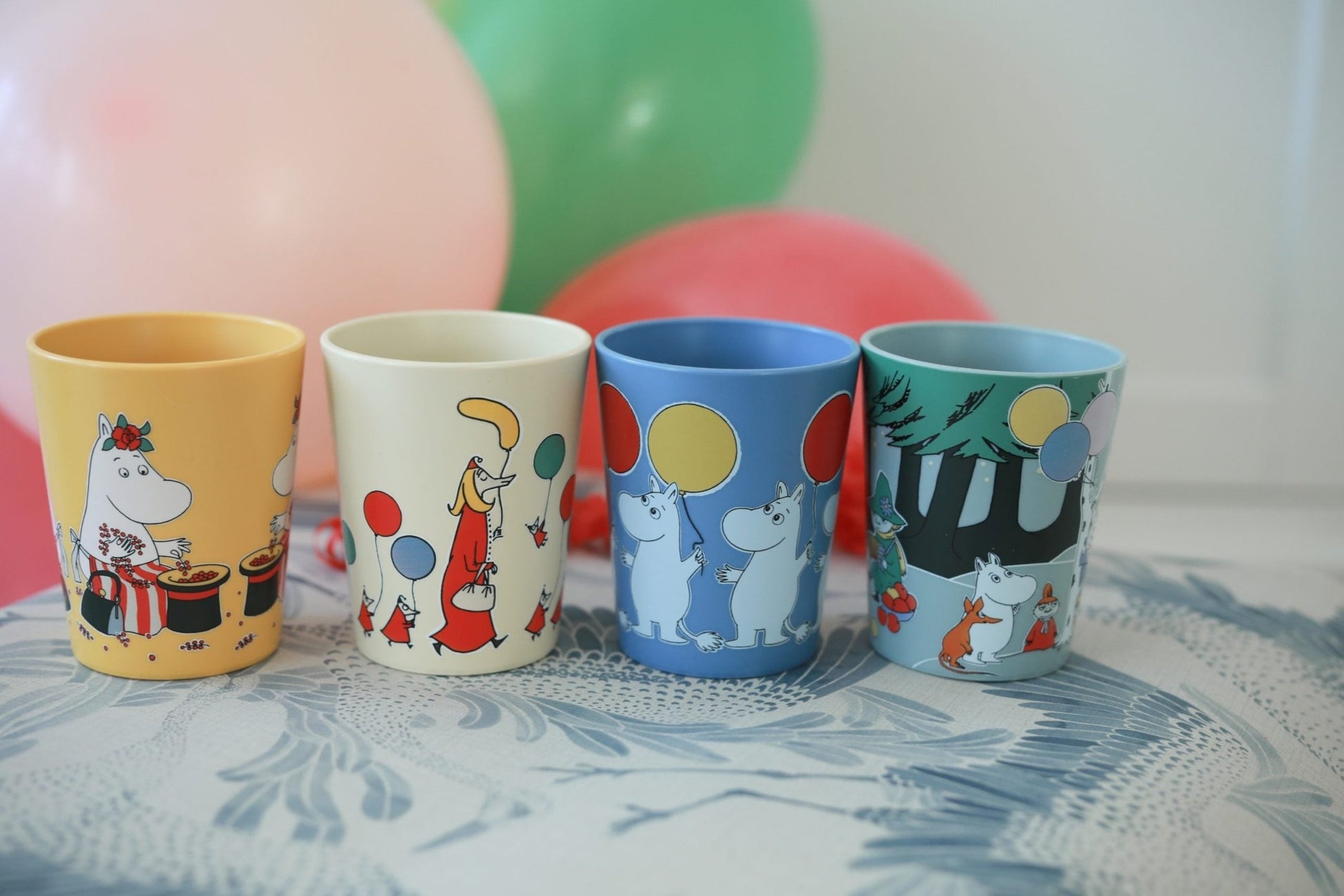 Moomin Festivities, Tumbler Mug, Beige - Mu Shop