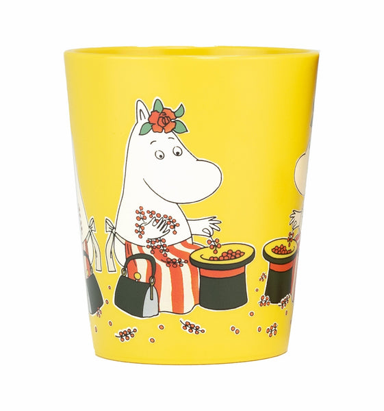 Moomin Festivities, Tumbler Mug, Yellow - Mu Shop