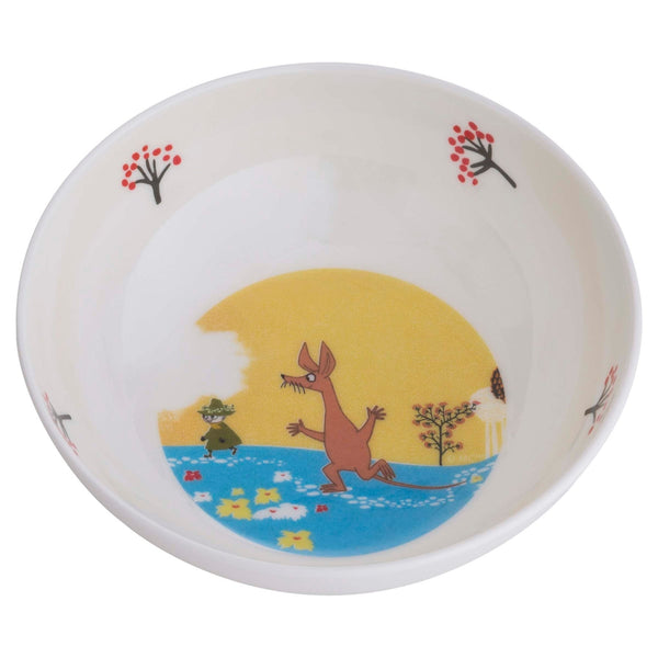 Moomin Forest & Lake, Bowl, yellow - Mu Shop