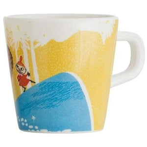 Moomin Forest & Lake, Cup with handle, yellow - Mu Shop