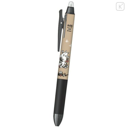 Moomin FriXion Ball 3 Slim Color Multi Erasable Gel Pen - Beige - Mu Shop