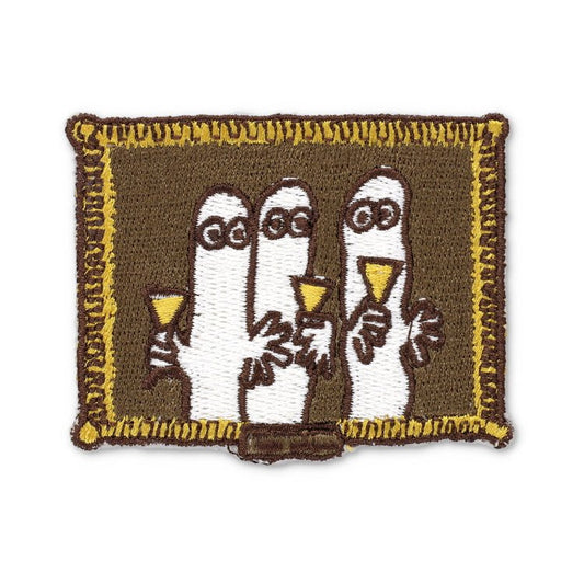 Moomin Hattifatteners Embroidered Patch - Mu Shop