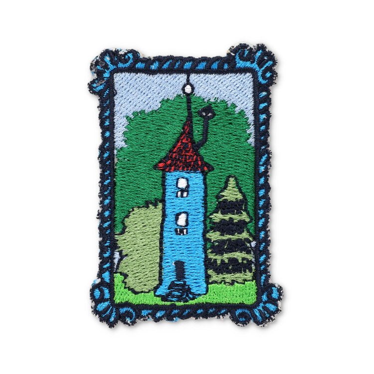 Moomin House Embroidered Patch - Mu Shop
