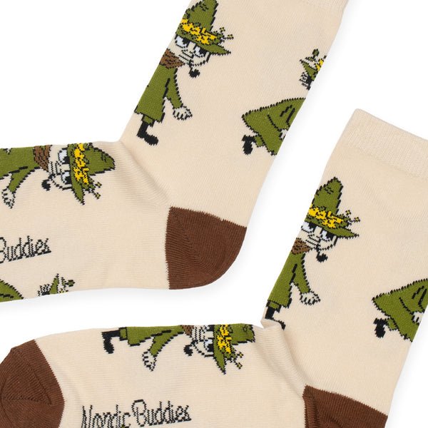 Moomin Lady socks - Snufkin Adventure - Mu Shop