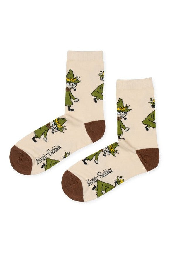 Moomin Lady socks - Snufkin Adventure - Mu Shop