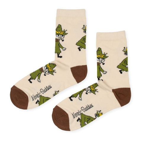 Moomin Lady socks - Snufkin Adventure - Mu Shop