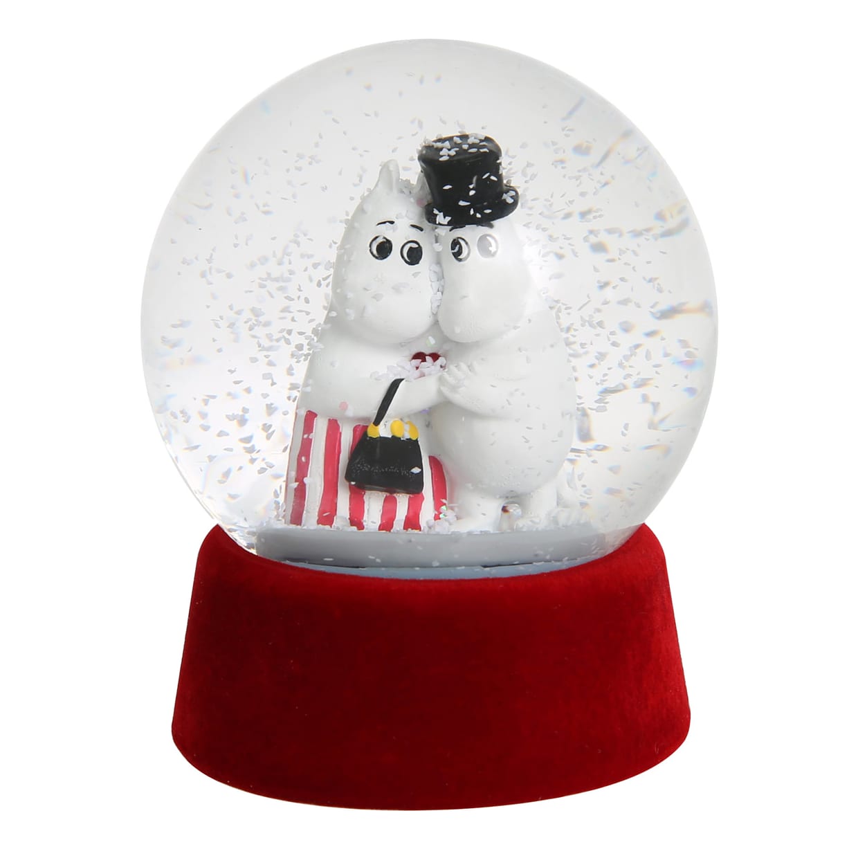 Moomin - Love 10cm Snow Globe - Mu Shop
