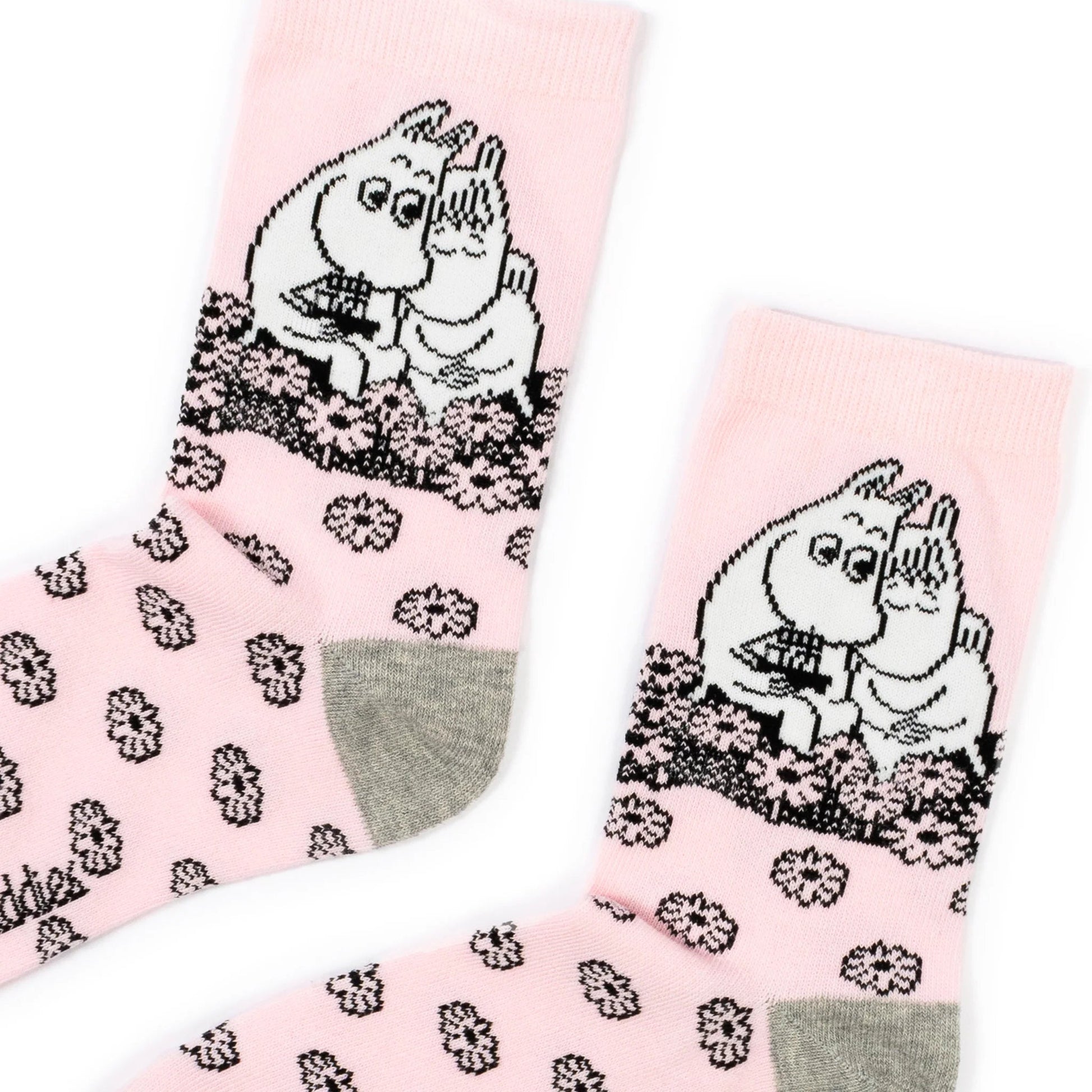 Moomin Love Ladies Socks - Pink - Mu Shop