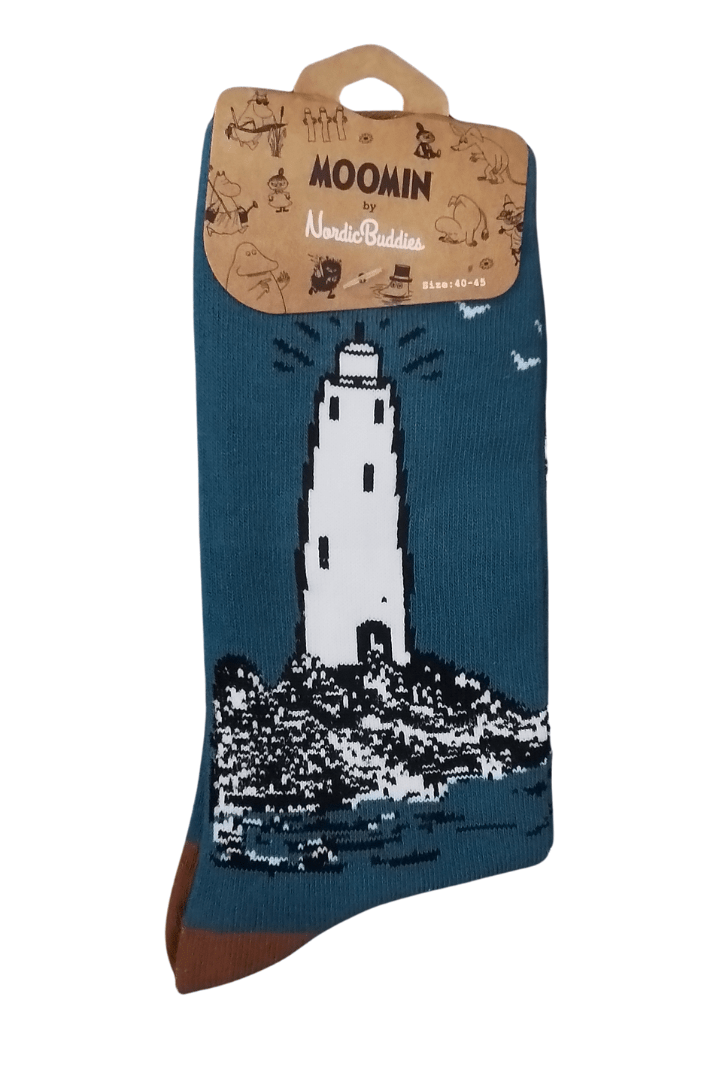 Moomin men socks green - Mu Shop