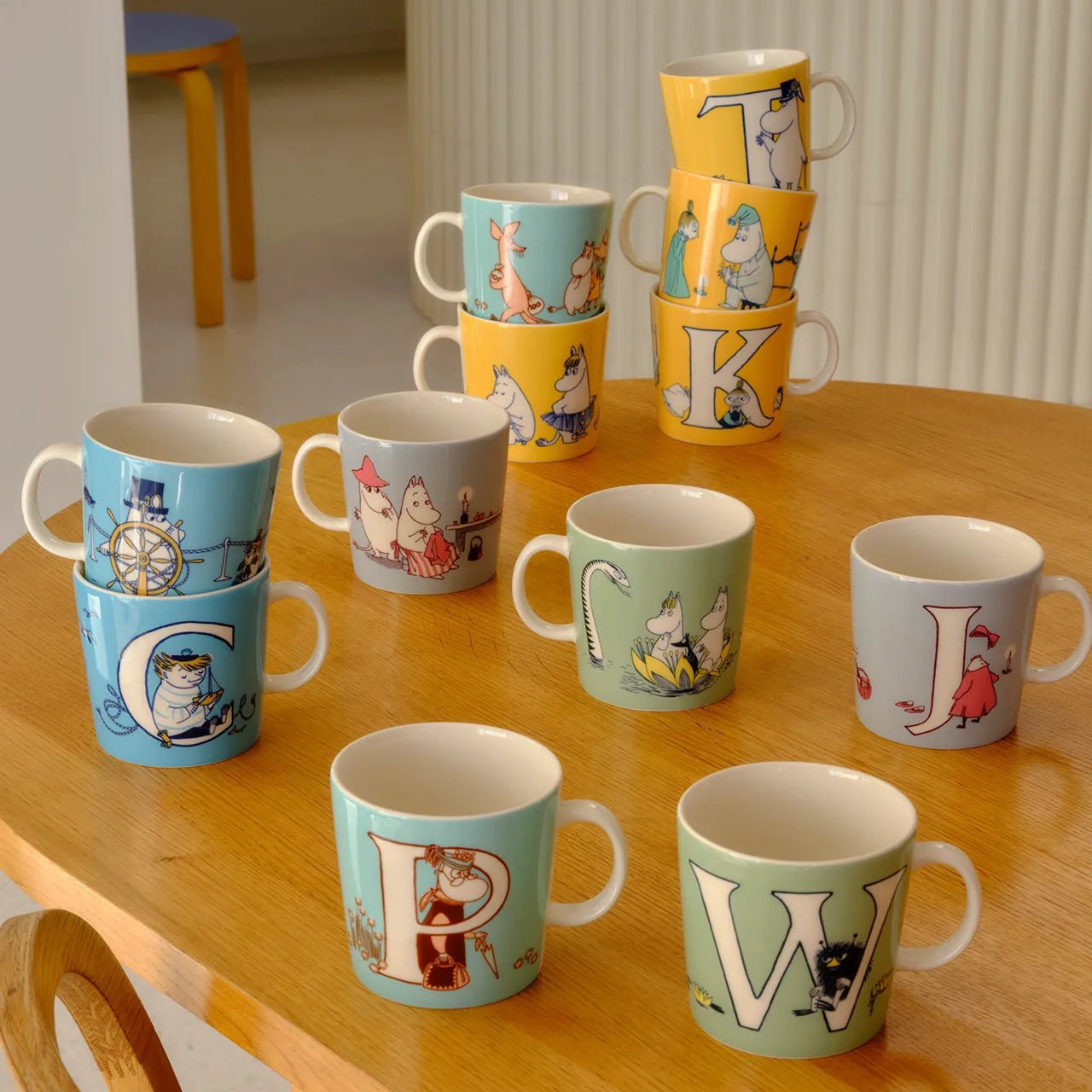 Moomin Mug ABC K 400ml - Mu Shop