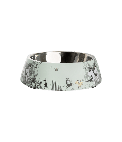 Moomin Pet Food Bowl Green XL - Mu Shop