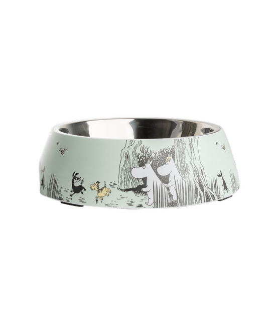 Moomin Pet Food Bowl Green XL - Mu Shop