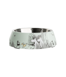 Moomin Pet Food Bowl Green XL - Mu Shop