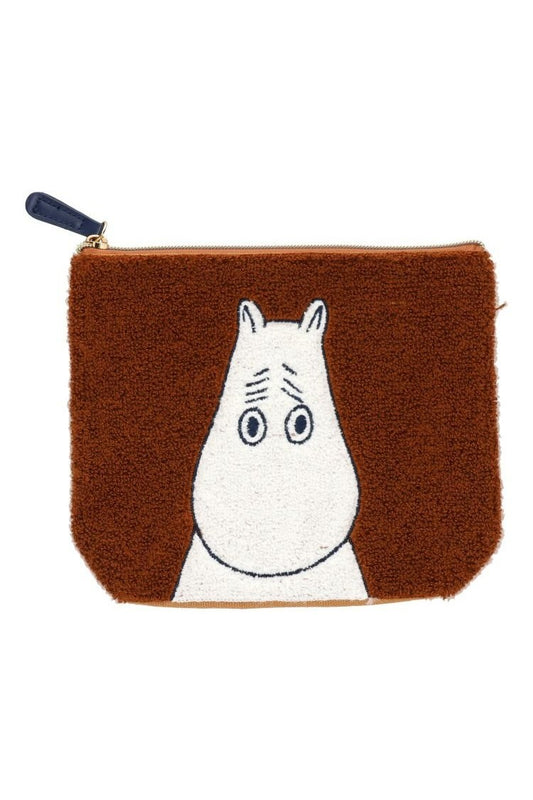 Moomin Pouch - Mokomoko Brown - Mu Shop