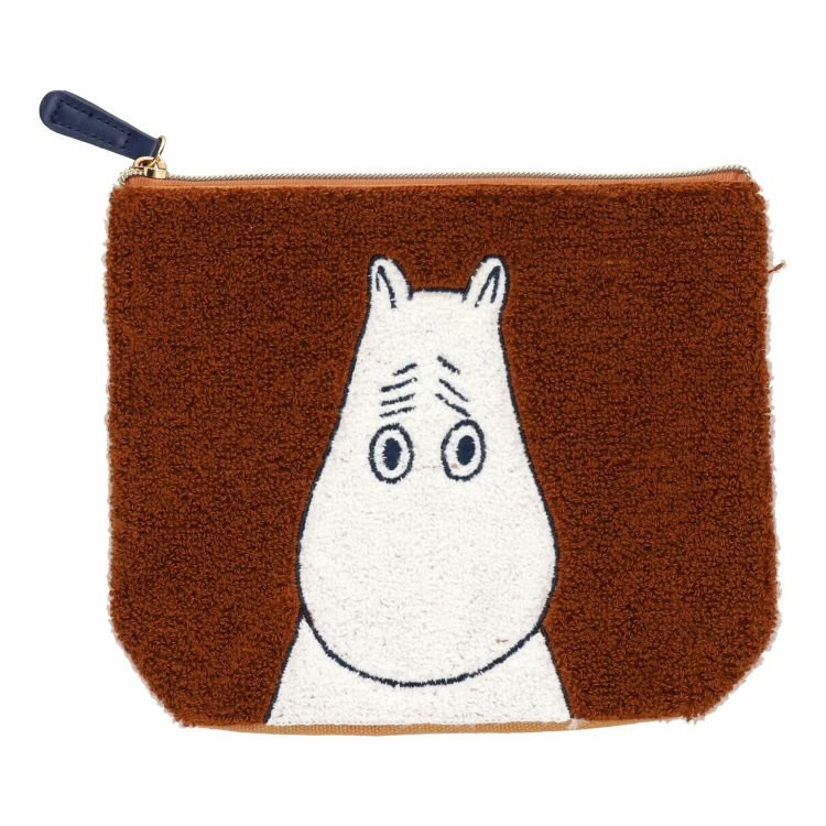 Moomin Pouch - Mokomoko Brown - Mu Shop