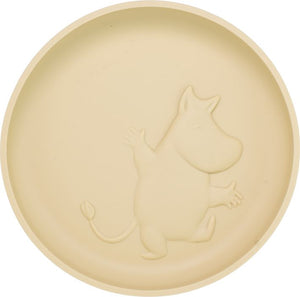 Moomin Silicone Plate - Latte Beige - Mu Shop