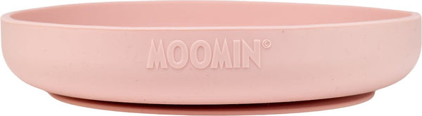 Moomin Silicone Plate - Rosehip Pink - Mu Shop