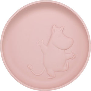 Moomin Silicone Plate - Rosehip Pink - Mu Shop