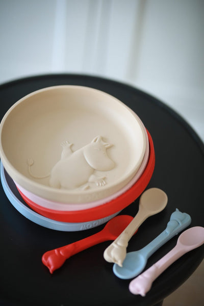 Moomin Silicone Spoon, Sky Blue - Mu Shop