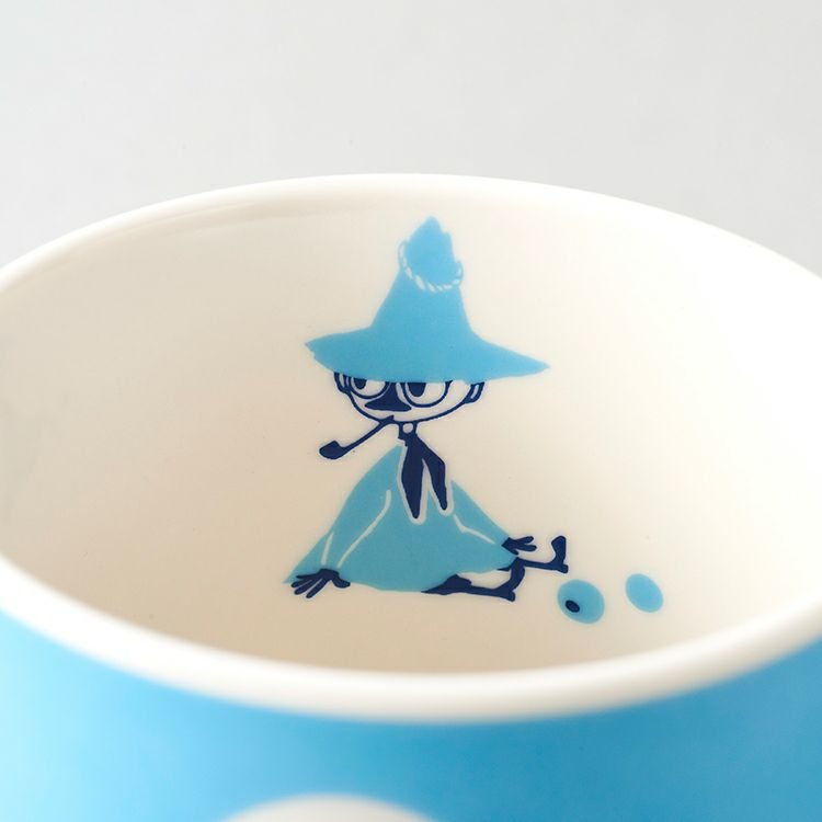 Moomin Snufkin Blueberry Blue Mug - Mu Shop