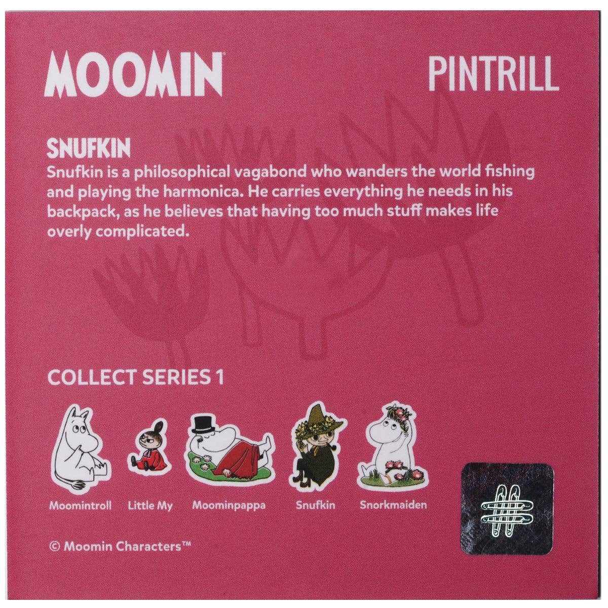 Moomin - Snufkin Pin - Mu Shop