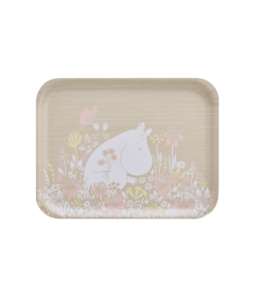 MOOMIN TRAY FLOWER FIELD 36X28CM - Mu Shop