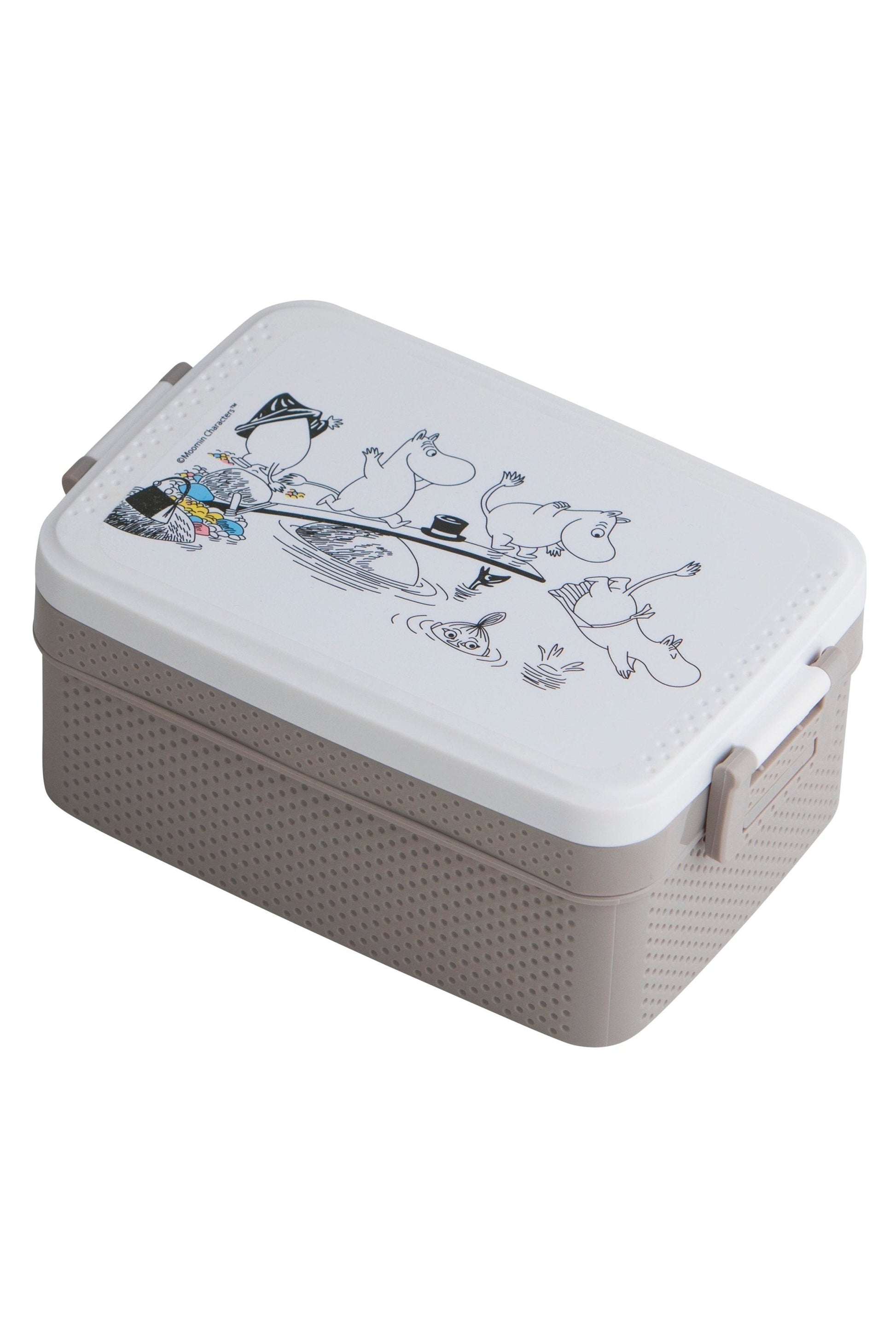 Moomin Water & Bath, Lunchbox, grey - Mu Shop